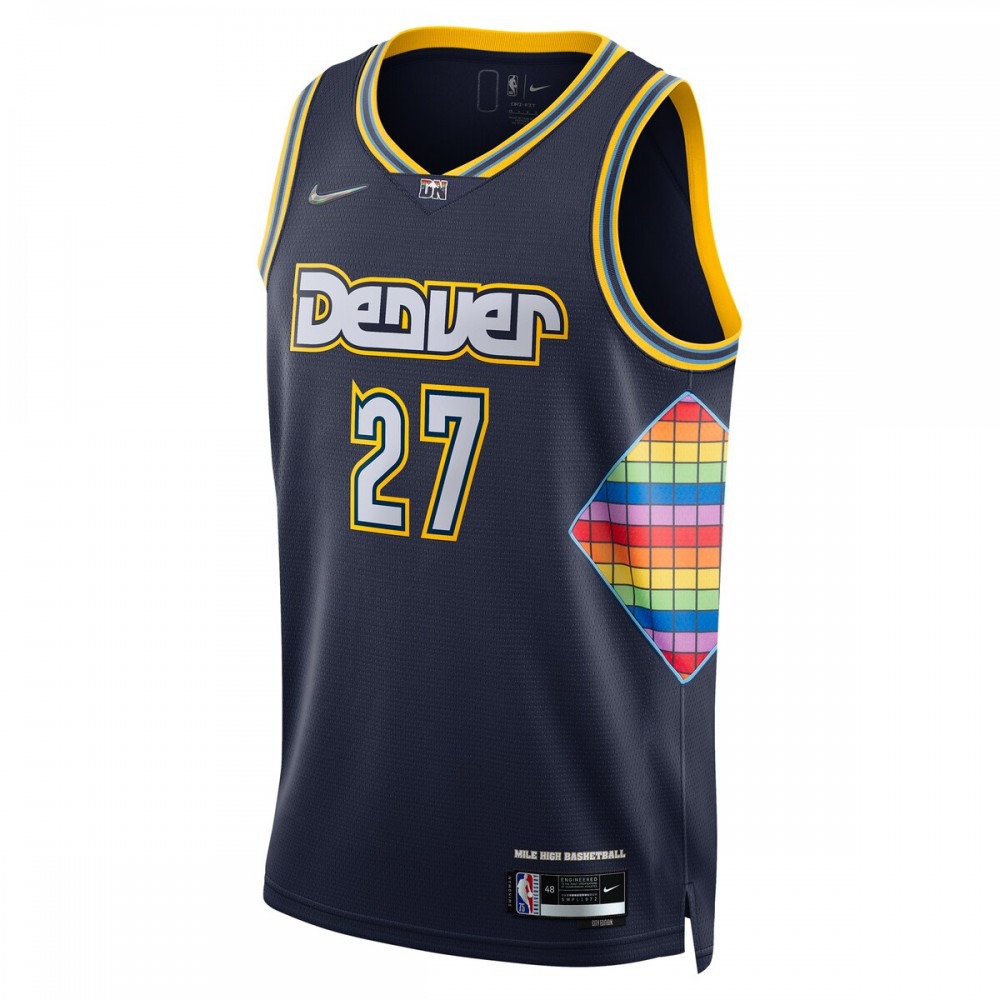 Jamal Murray Denver Nuggets 2021/22 Swingman Jersey - City Edition - Navy-Pro Kit Vault | Brand New 26/27 Sports Jerseys